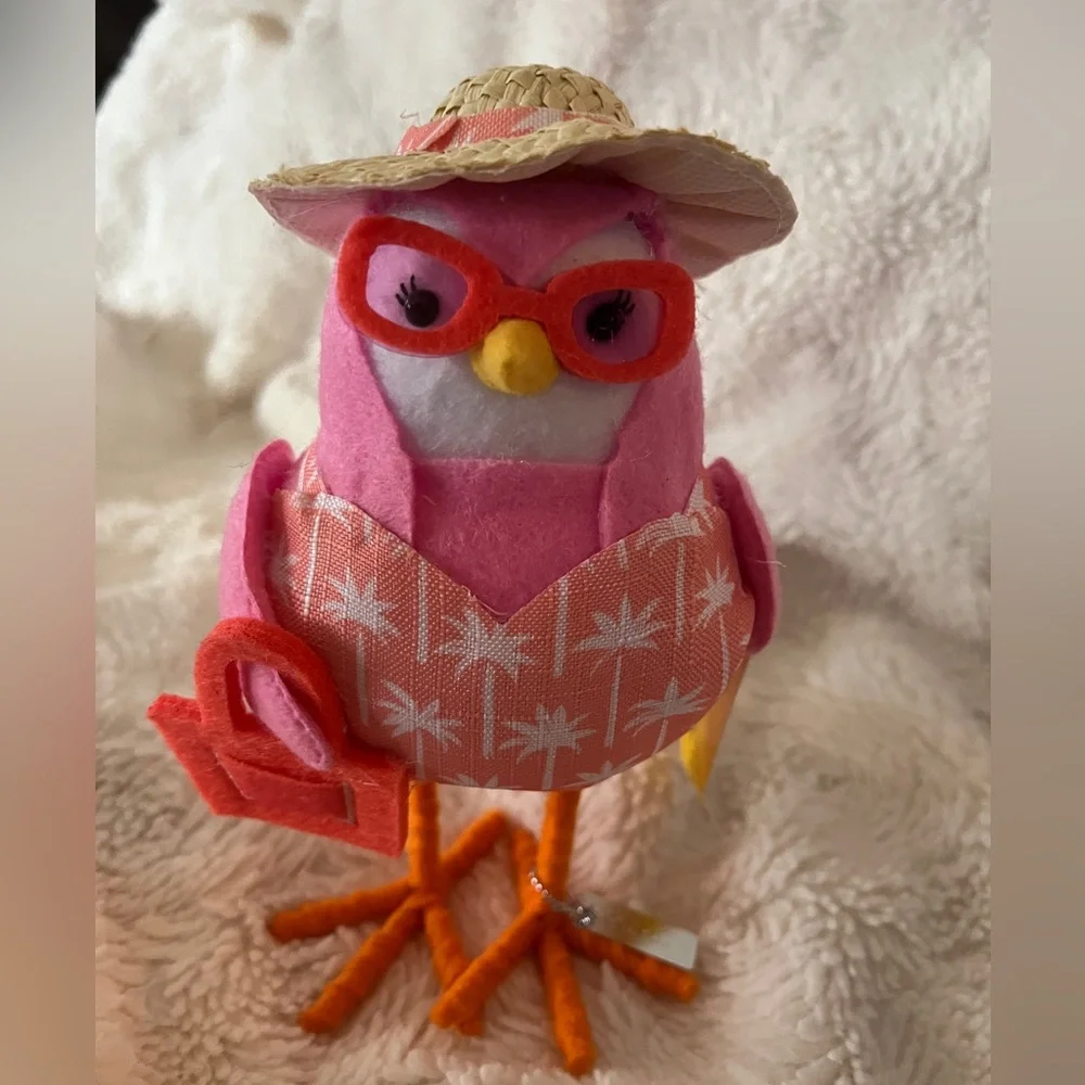 Target pretty pink summer bird
